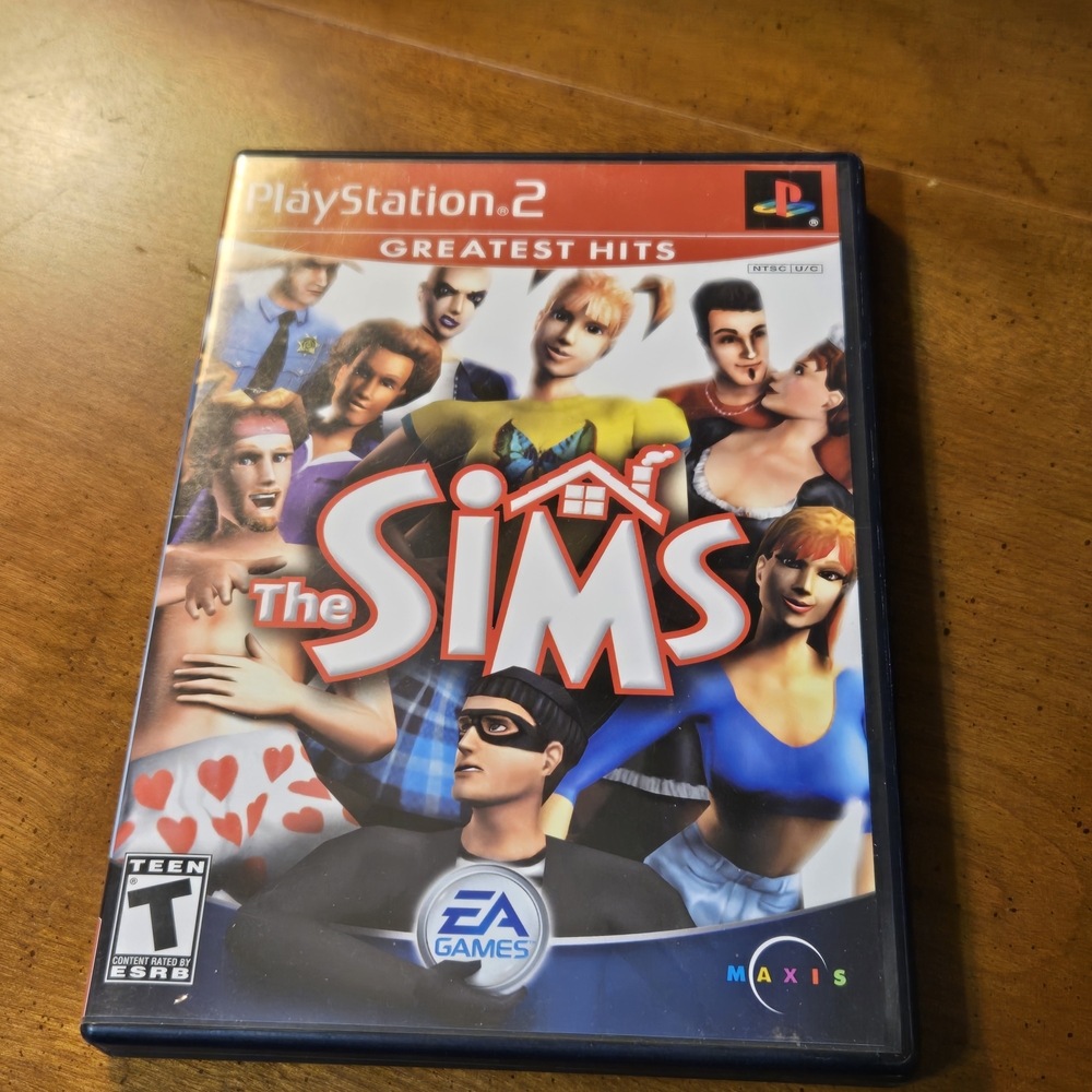The Sims PlayStation 2 Game Original Ps2 Video Games Tested Working